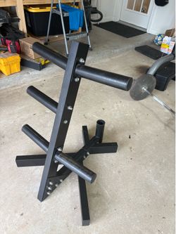 $65 Olympic plate rack