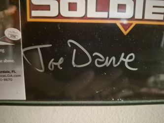 Signed Soldier Comic Book with JSA COA