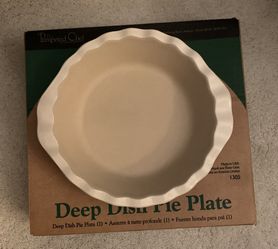 Pampered Chef Deep Dish Pie Plate