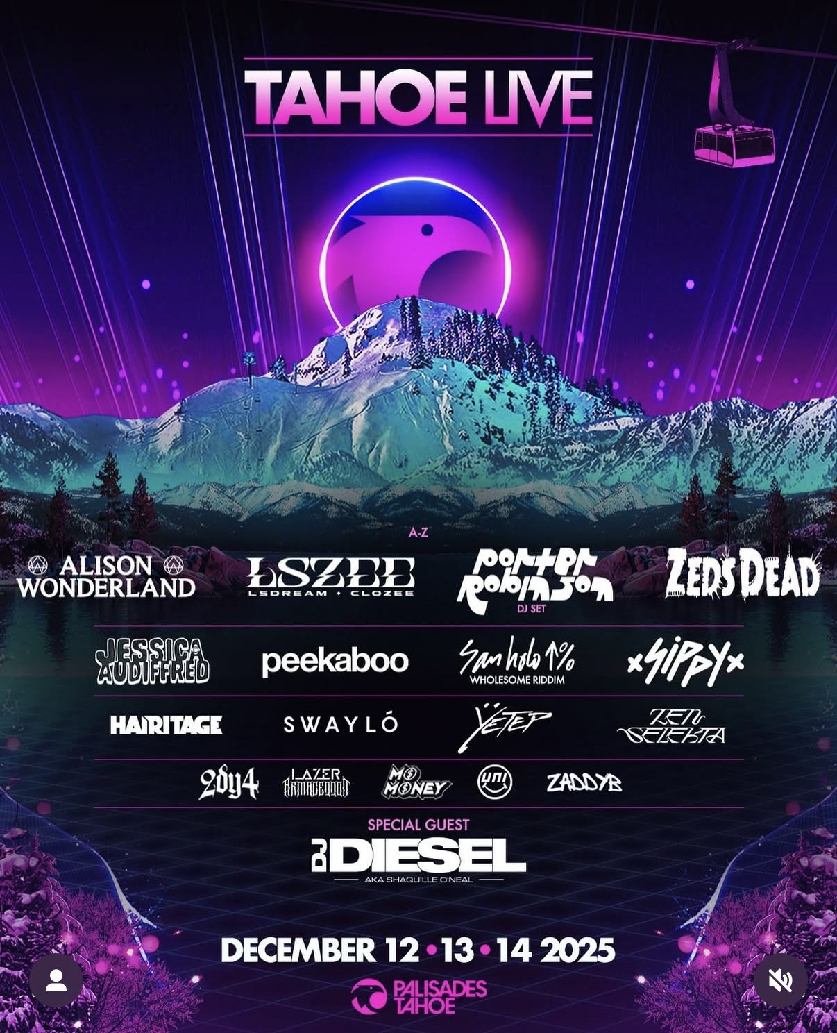 Tahoe Live 3-day Pass 