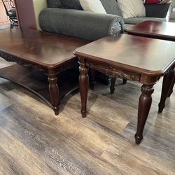 Coffee Table & End Tables 