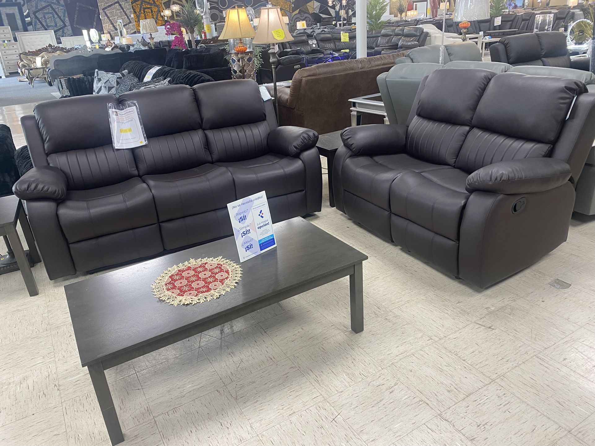 Sofa And Love Seat $899.99