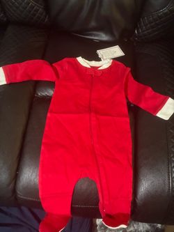 Red and White Onesie