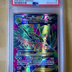 2015 POKEMON XY FA/M SCEPTILE EX ANCIENT ORIGINS#85NM-MT(contact info removed)18