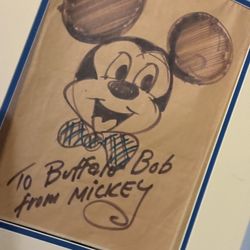 Vintage Disneyland Personalized Autograph 