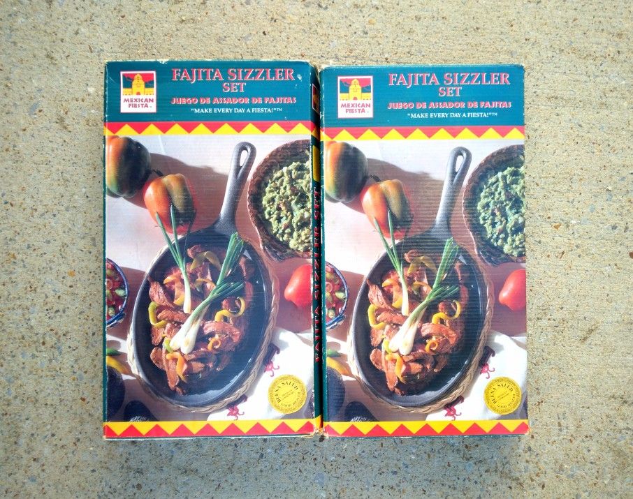 Mexican Fiesta Fajita Sizzler Sets