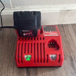 Milwaukee Battery With Charger