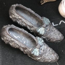 Metal Victorian Shoes $30.00
