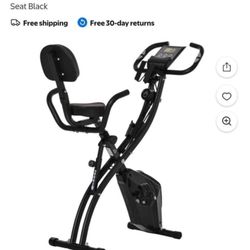 Exercise Bike with Adjustable Bands