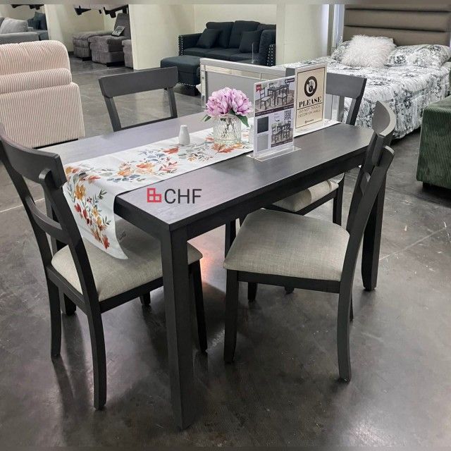 Dining Table Set With 4 Chairs - Memorial Day Sale !