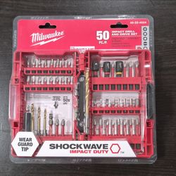Milwaukee SHOCKWAVE Impact Duty 50pc Impact Drill/Driver Bit Set 48-32-4024