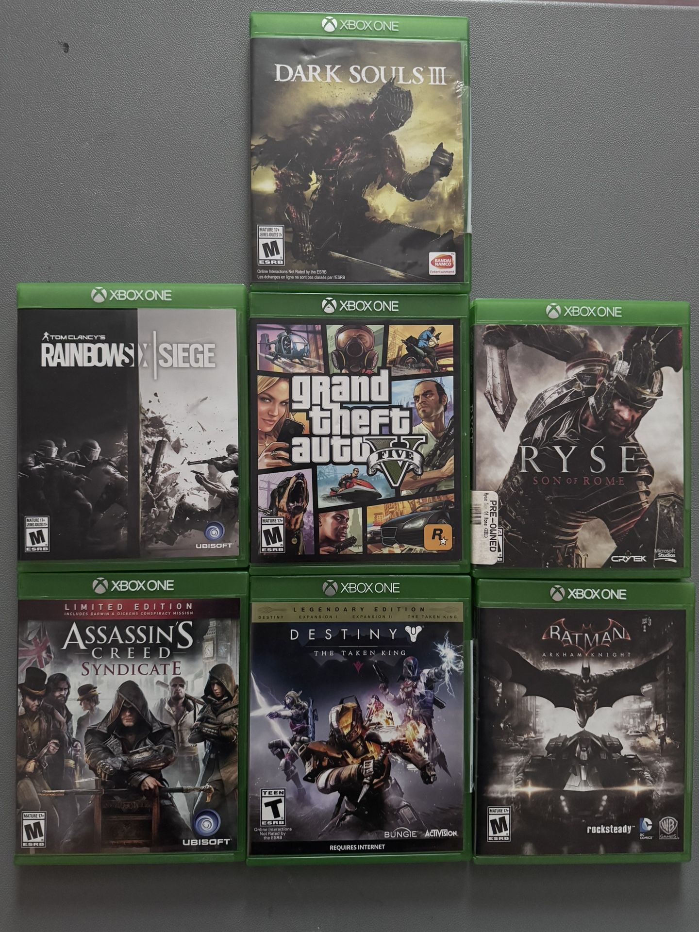 Xbox One Games For Sale