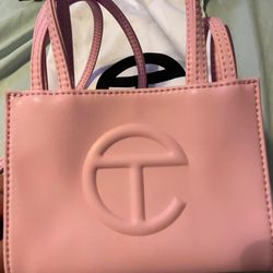 Small Bubblegum Pink Telfar 