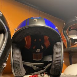 Helmet New 3/4 Dot Open Face Retro Motorcycle Helmet $80