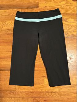 Marika Black Capri Yoga Pants - Size Large