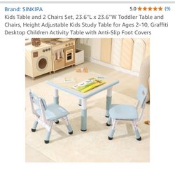 Unopened Table Set W/two Chairs