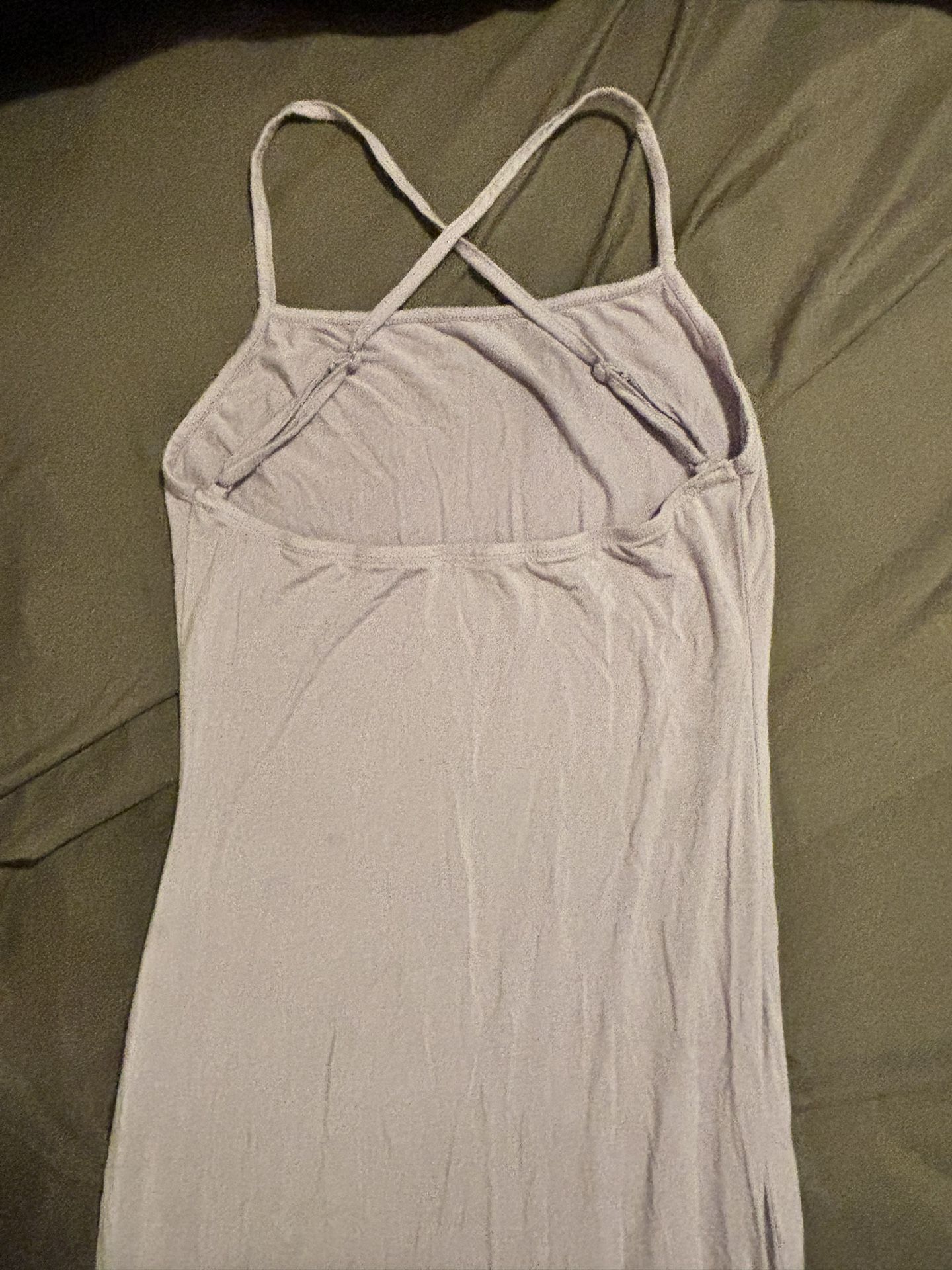 Long Tight Purple Dress