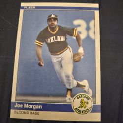 1984 Fleer Update Joe Morgan