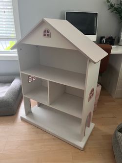 Dollhouse Style Bookcase Storage Shelves