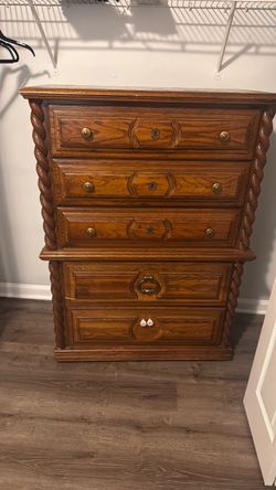 Tall bedroom dresser
