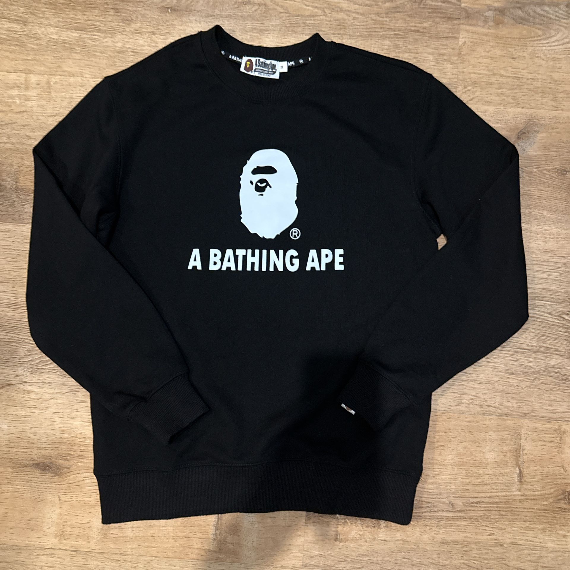 BAPE College Crewneck 'Black'