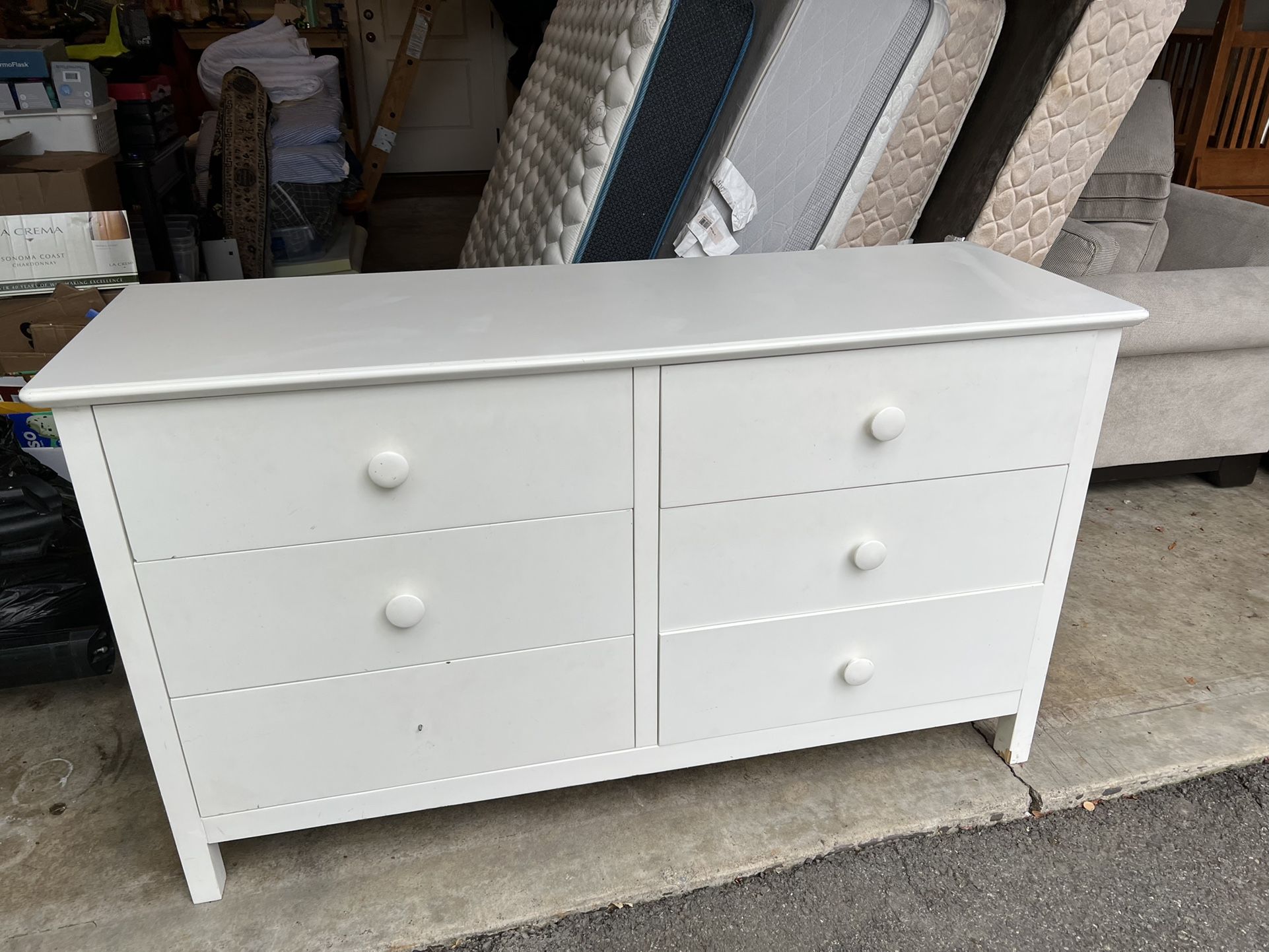 Pending -FREE White Dresser