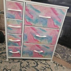 Tie- Dye Dresser  7 Drawer 