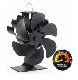 Wood Burner Fan! Heat Powered Stove Fan.
