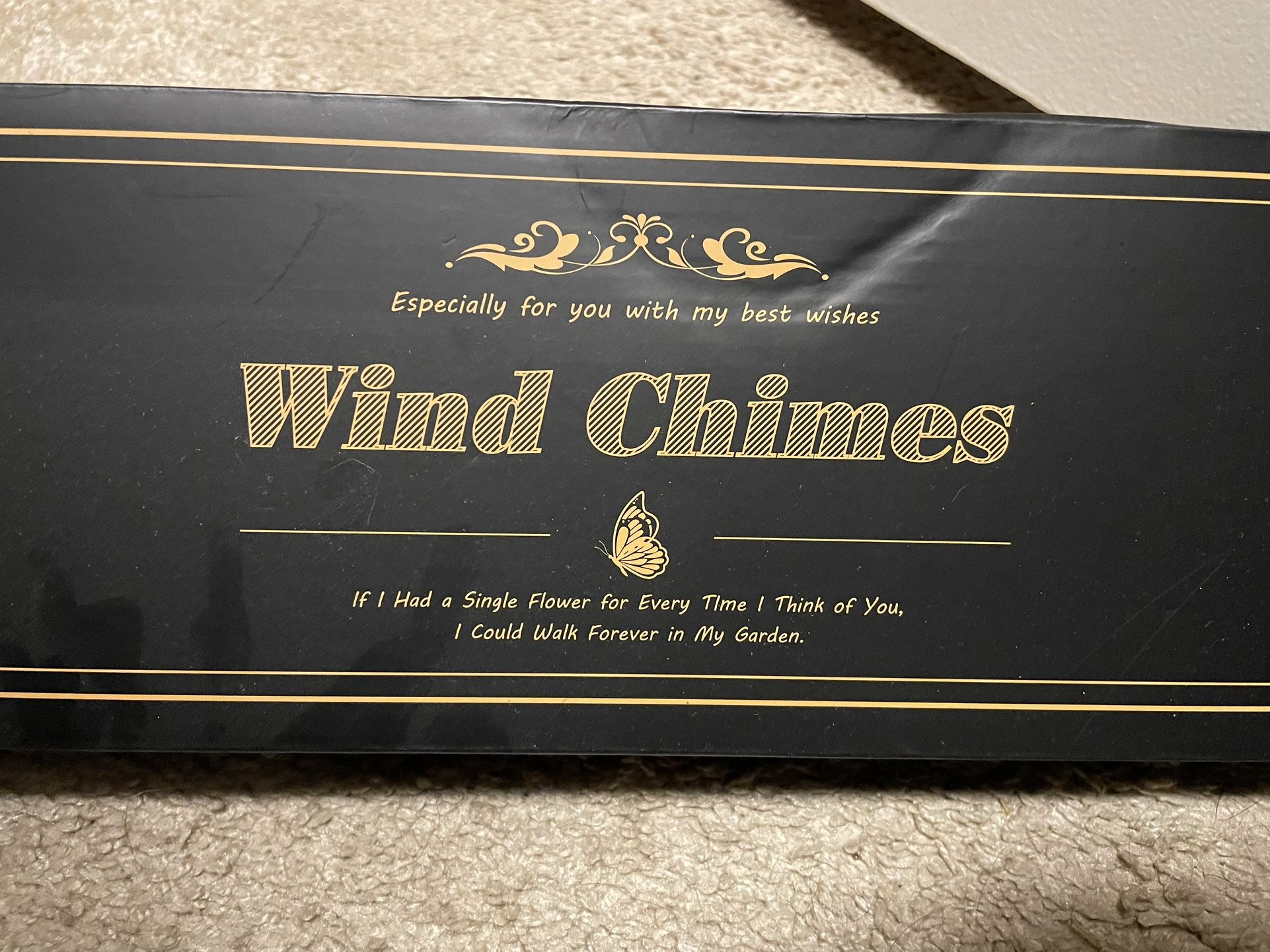 Wind Chimes New In Box