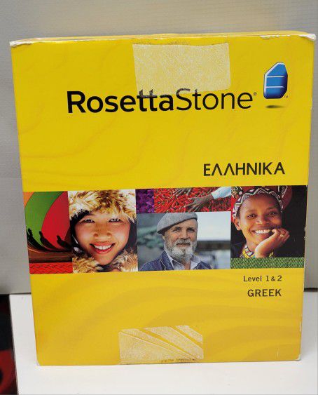 Rosetta Stone Greek Complete Level 1 & 2