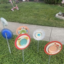 Plate Flowers 