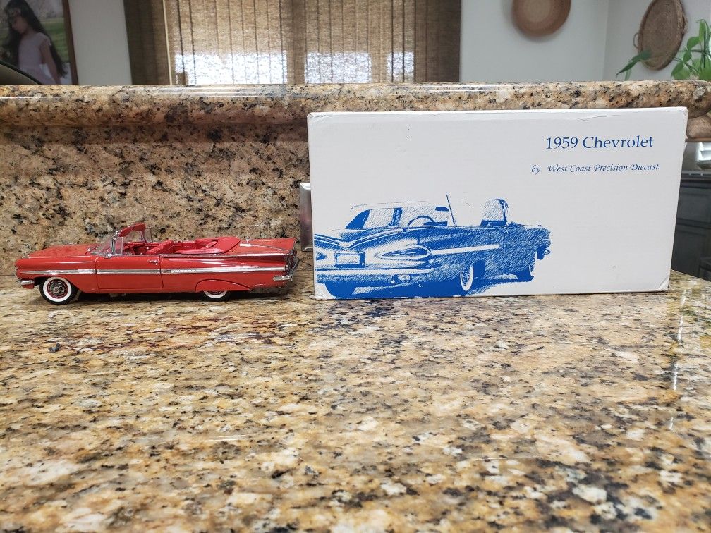 1959 Chevy Impala Convt West Coast Precision Diecast for Sale in
