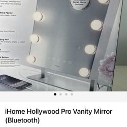 Hollywood Pro Bluetooth vanity mirror