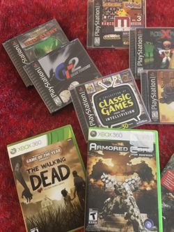 Collection of games 😀🕹📀🎮 XBOX 360 & Playstation games to chose from / Come visit my page !