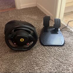 Gaming Driving wheel and pedals 