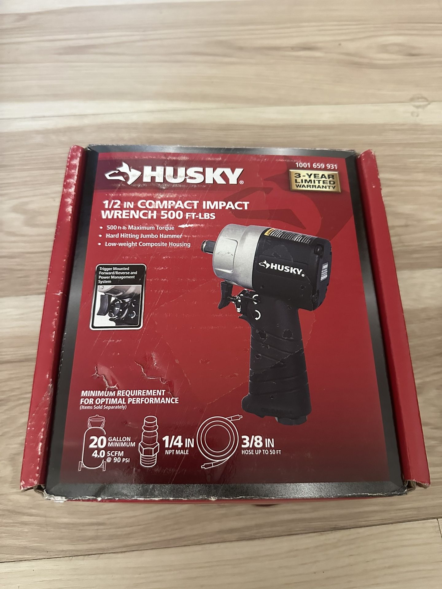 Husky 1/2 in. Compact Impact Wrench