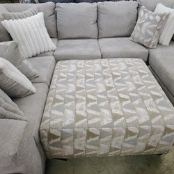 2 Piece Plush Sectional!