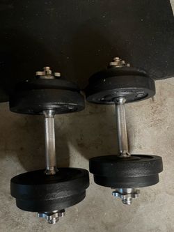 Yes4all 60 lb Adjustable Dumbbell Set