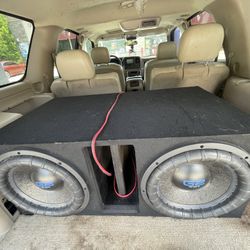 2 15s && 4000w Amp