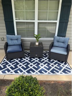 3pc table and chair set