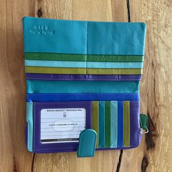 Colorful Leather Wallet