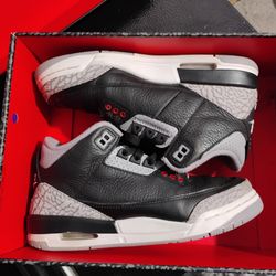 Jordan 3 black cement (gs)
