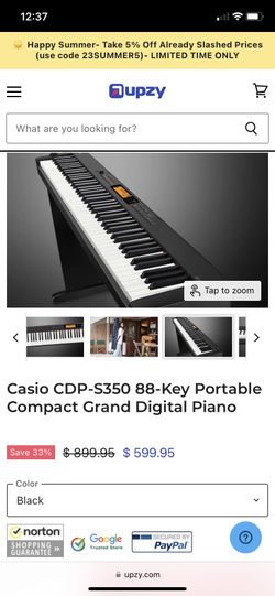 casio cdp s-350 and electronic drum set 