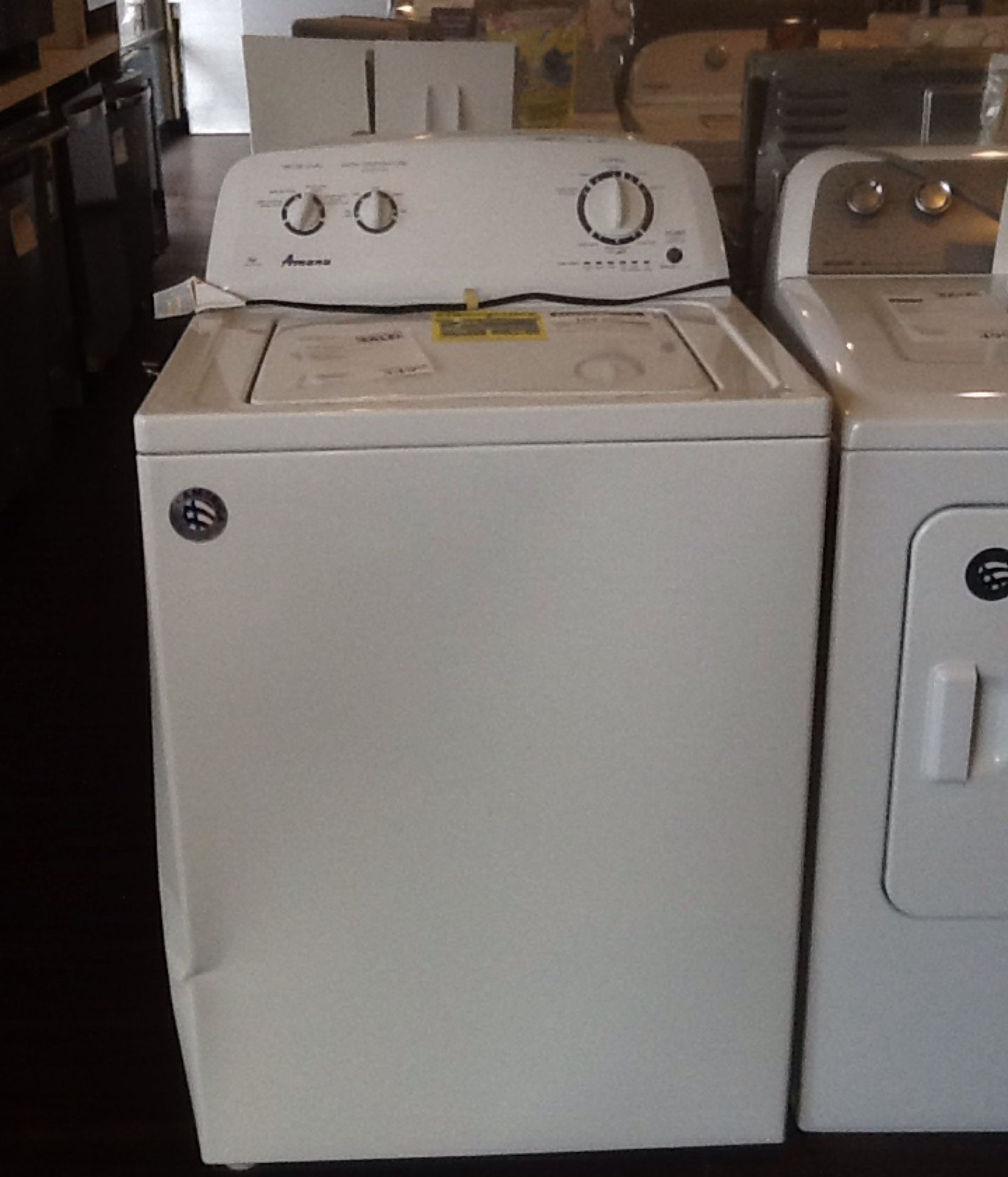 New open box Amana washer NTW4516FW