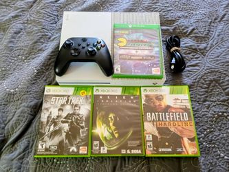 Xbox One S system complete with games