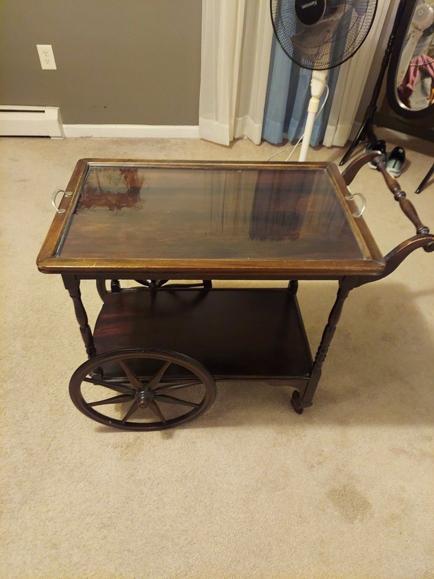 Antique Tea Cart