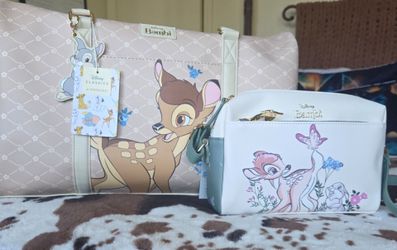 Sold out in stores no remakes Brand new Bambi weekender and Purse