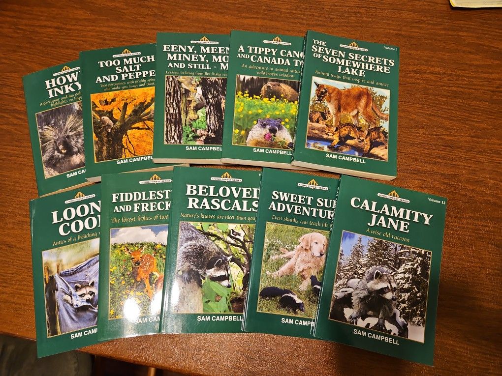 Living Forest Series Books 10 Total.    Missing #5,6