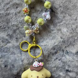 Sanrio Pom Pom Purrin Key/phone Charm