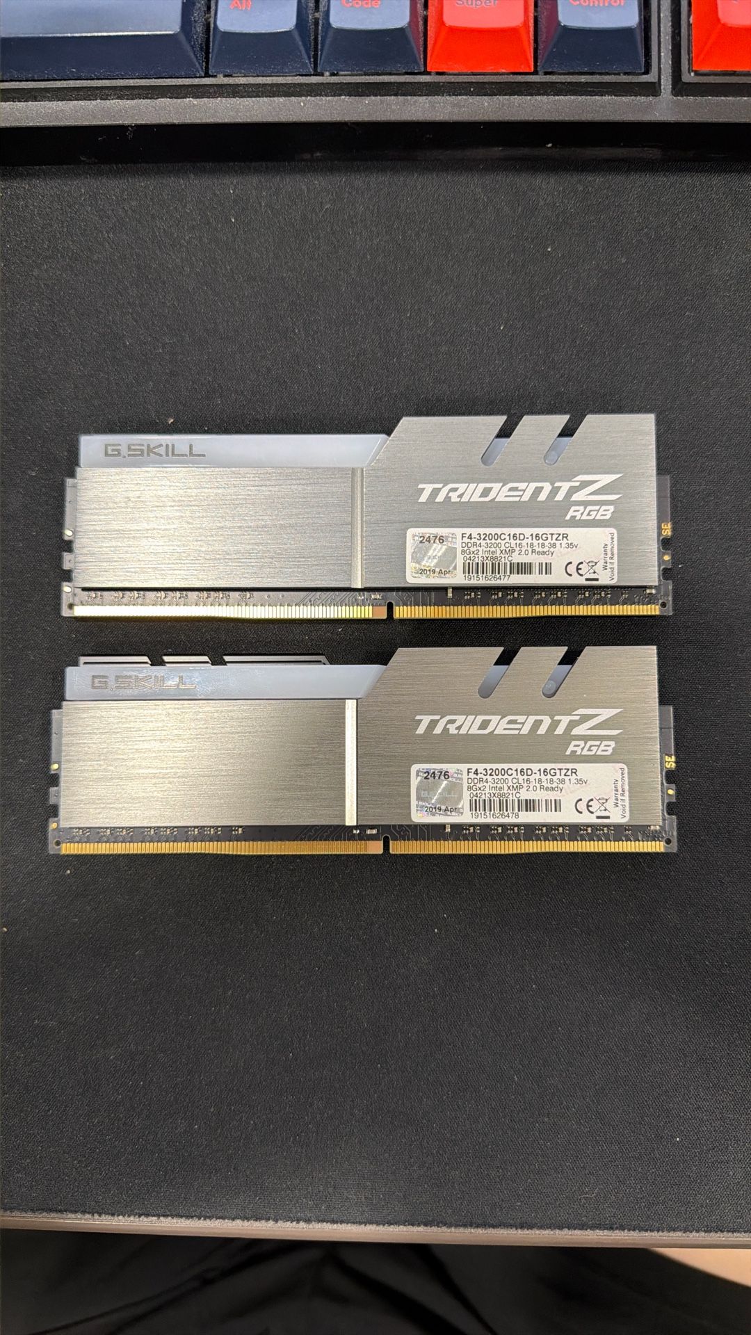 G.Skill TridentZ RGB 16GB (2x8GB) DDR4-3200 RAM